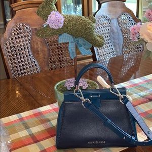 Michael Kors small blue handbag